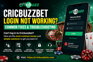 Cricbuzzbet Login- Common Troubleshooting Fixes